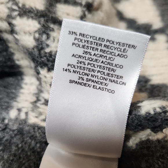 Lucky Brand Charcoal and Ivory Cardigan - Picture 6 of 9